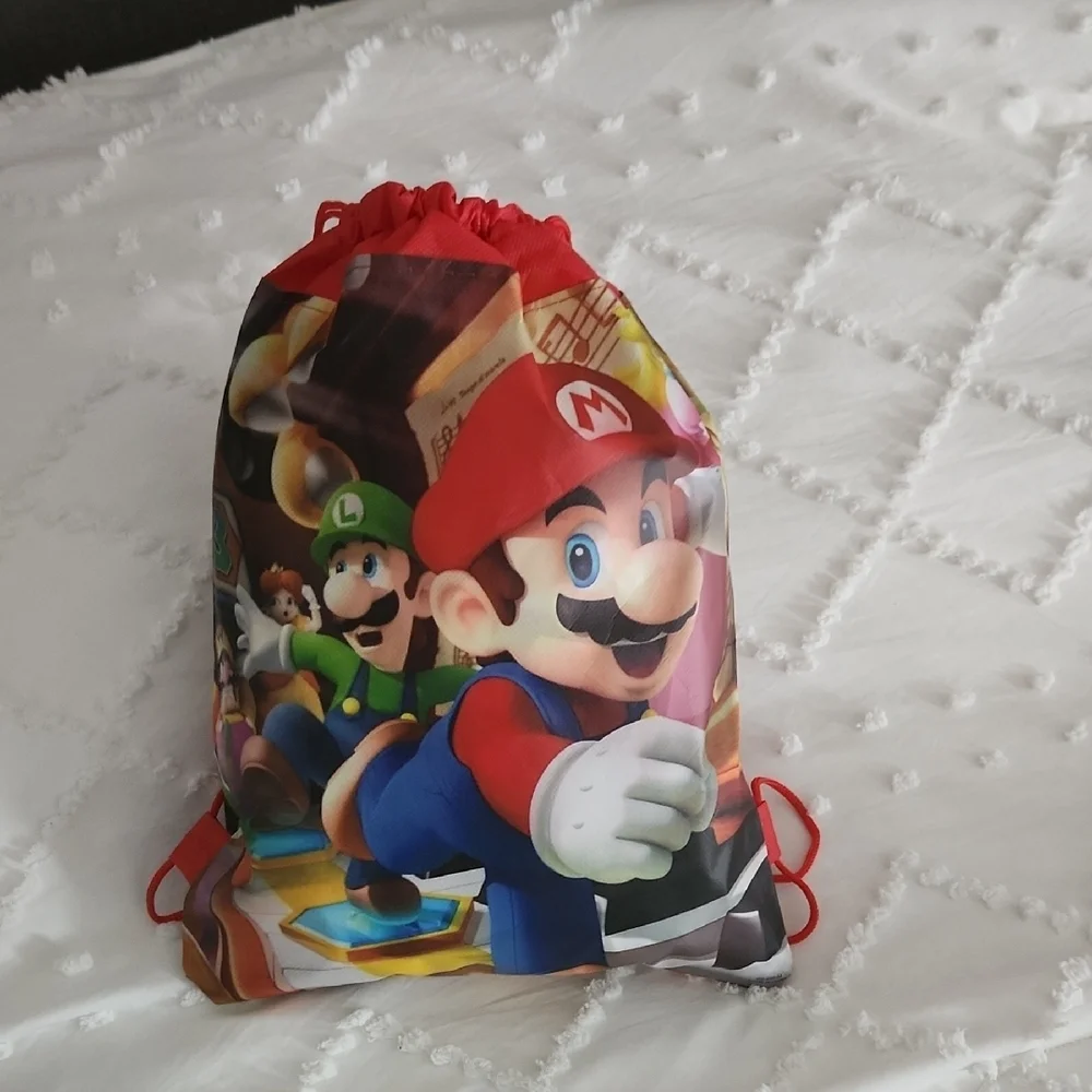 Super Mario Drawstring Backpack